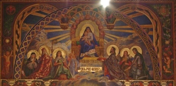 Magyarok Nagyasszonya - részlet