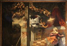 Jacopo Tintoretto: Az angyali üdvözlet