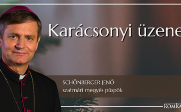 Schönberger Jenő szatmári megyés püspök karácsonyi üzenete