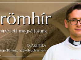 Örömhírré lett megváltásunk örömhír