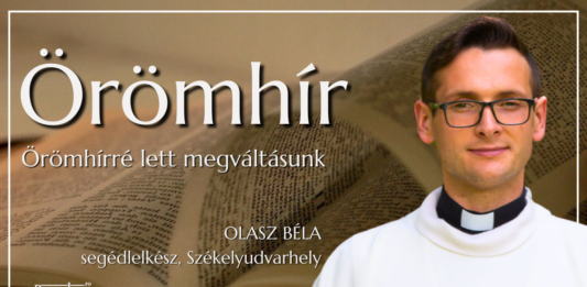 Örömhírré lett megváltásunk örömhír