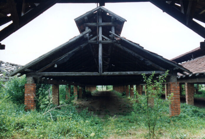 A kolozsvári téglagyár szárítói