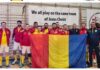 Hatodik lett a romániai csapat a papi teremfoci-Európa-bajnokságon