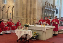 „A jó Isten kegyelméből megéltem a nyolcvanadik évet” – Jakubinyi György ny. érseket köszöntötték