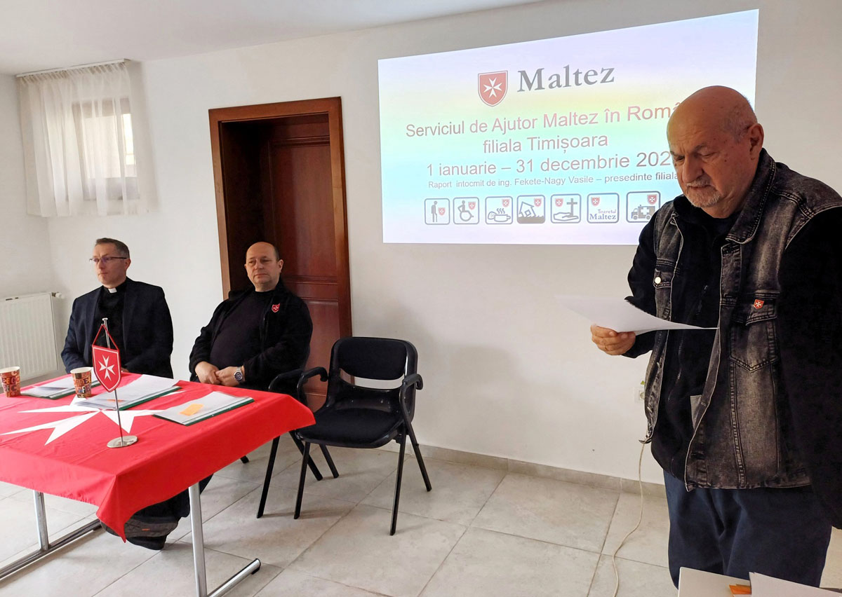 Közgyűlést tartott a Romániai Máltai Szeretetszolgálat temesvári filiája