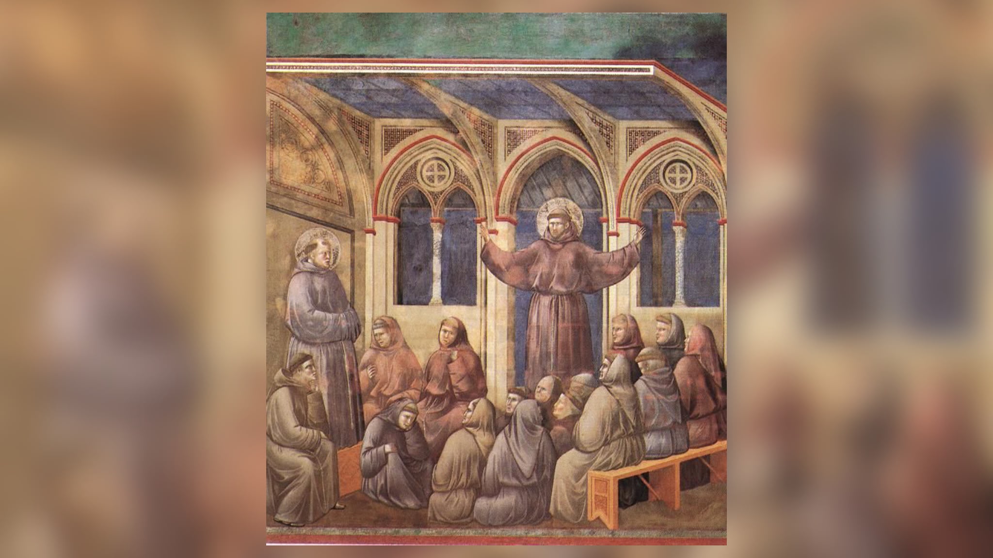 Giotto di Bondone: Szent Ferenc élete freskósorozat 16.