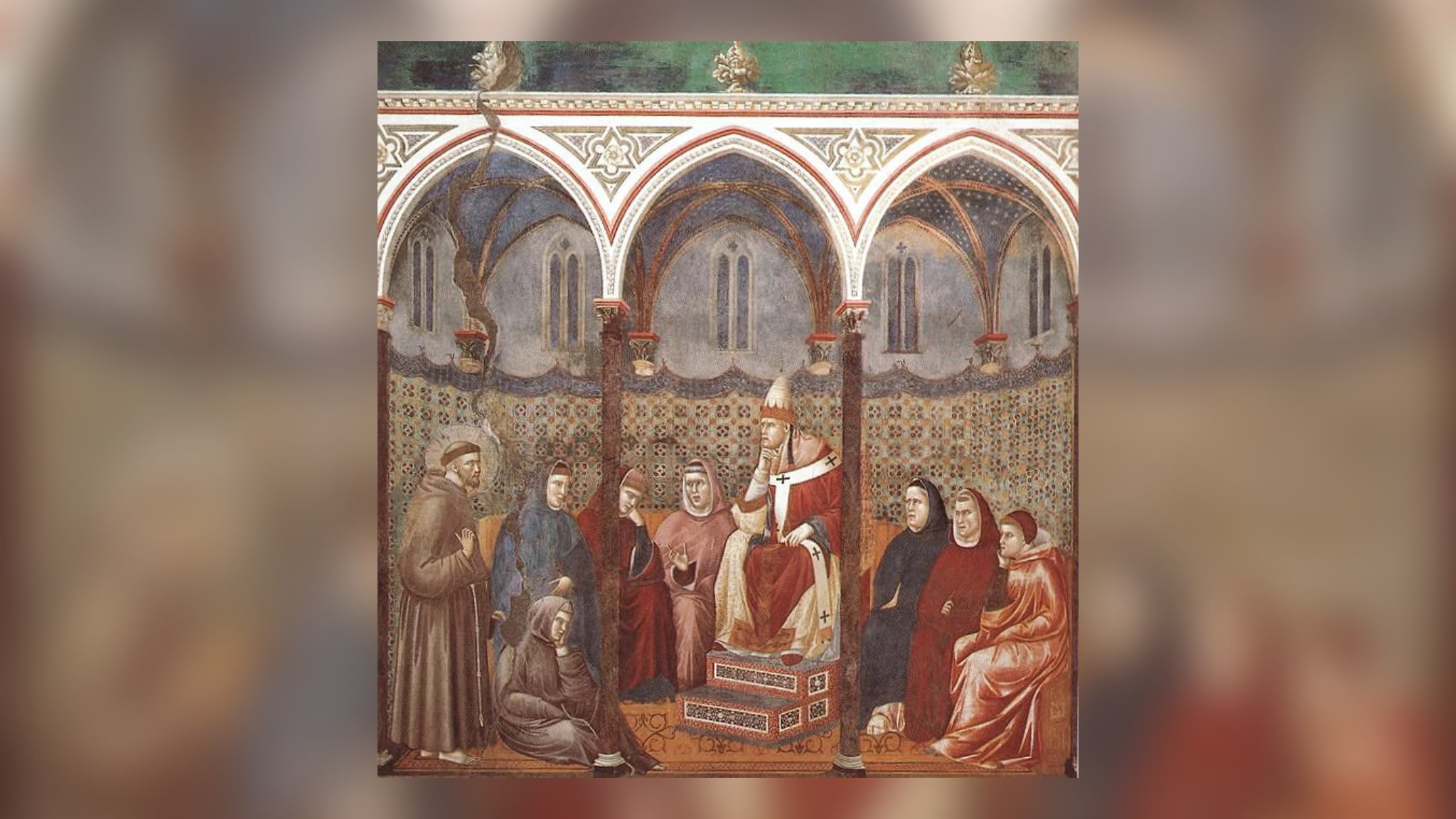 Giotto di Bondone: Szent Ferenc élete freskósorozat 21.