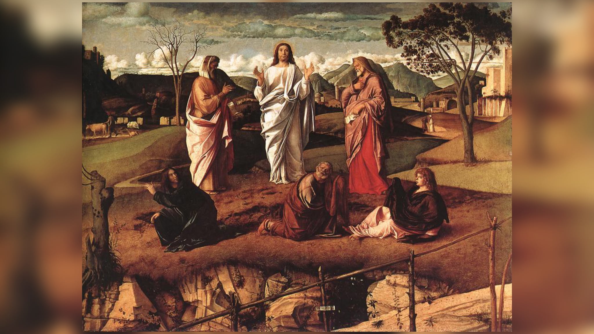 Giovanni Bellini Urunk színeváltozása című festménye