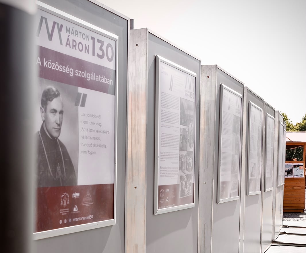 Találkozások Márton Áronnal Kolozsvár szívében
