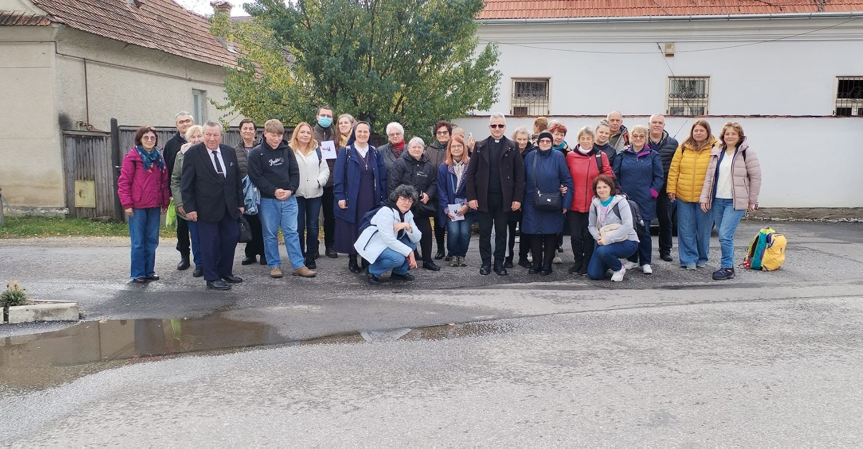 Bukaresti zarándokok Csíkszentdomokoson